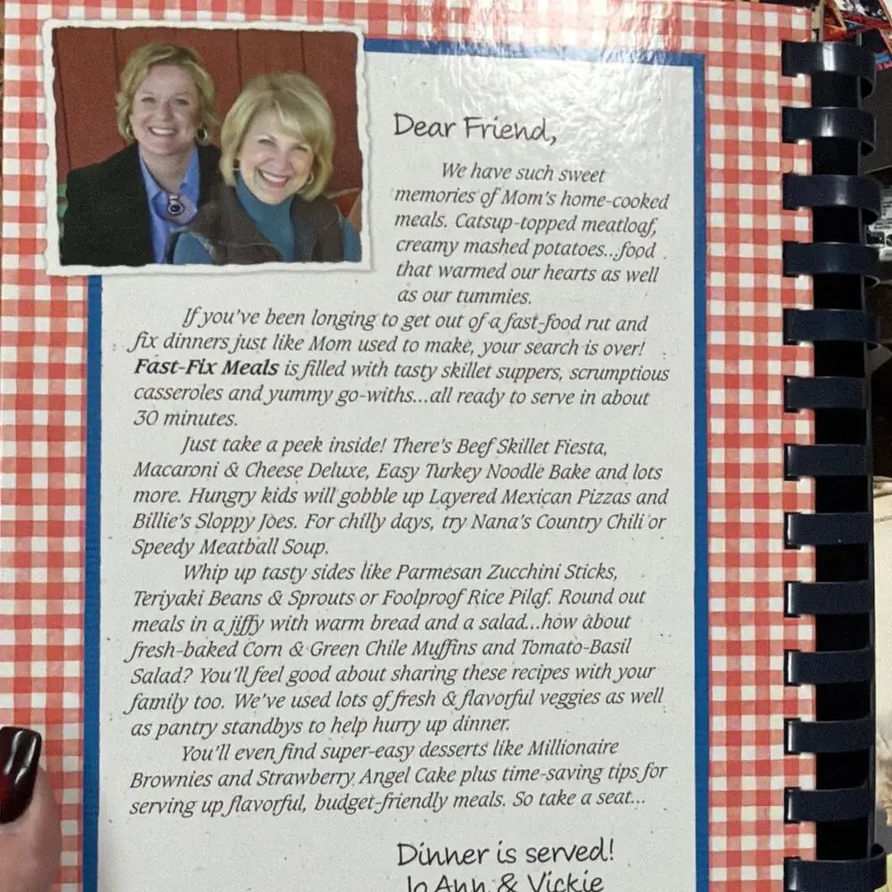 Fast-Fix Meals by Gooseberry Patch‎ (2009, Hardcover) YG25